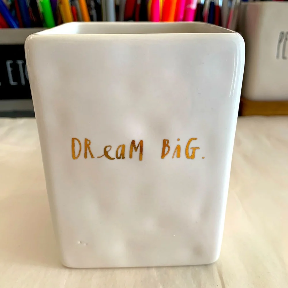 Rae Dunn Dream Big Pen/Pencil Container